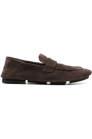 Officine creative Suede slip-on loafers