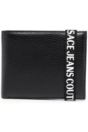 VERSACE Men Wallets - Logo-strap wallet - Black
