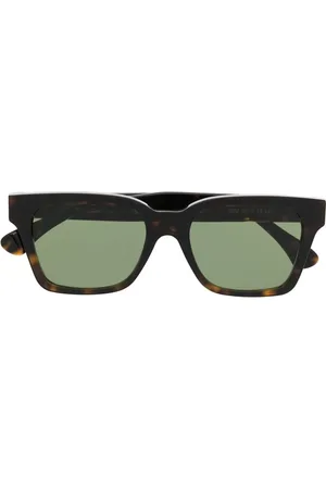 Retrosuperfuture Tortoiseshell-effect tinted sunglasses