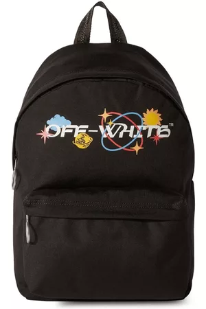 OFF-WHITE Off Planets canvas backpack - Black