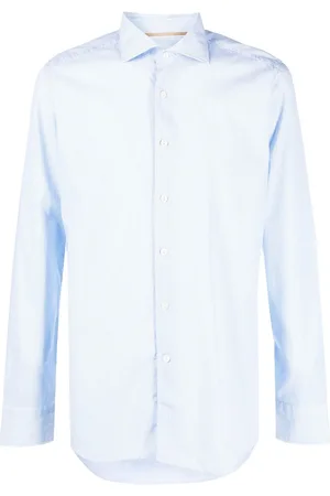 Tintoria Mattei Long-sleeved cotton shirt