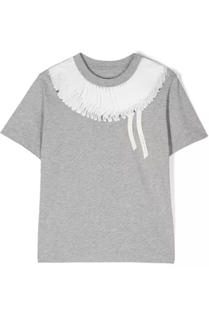 Maison Margiela Round neck short-sleeved T-shirt - Grey