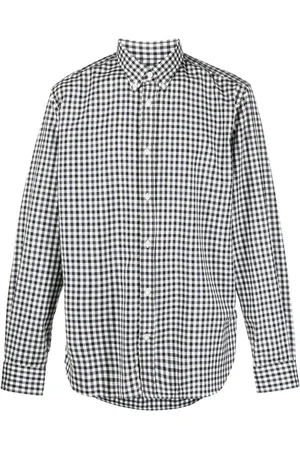 Woolrich Fine-check virgin wool shirt