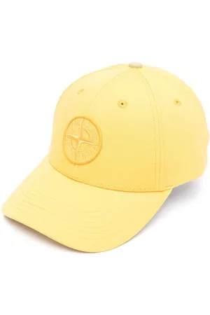 Stone Island Compass-motif baseball cap - Yellow