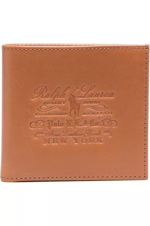 Ralph Lauren Men Wallets - Heritage leather bi-fold wallet - Brown