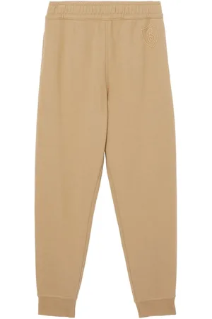 Burberry Logo patch cotton track pants