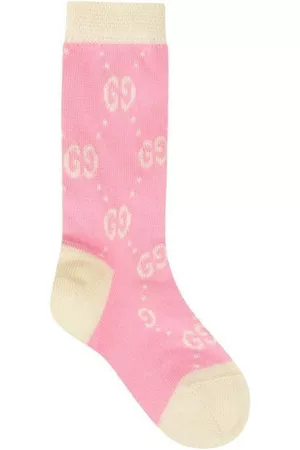 Gucci Socks - GG logo-print socks - White