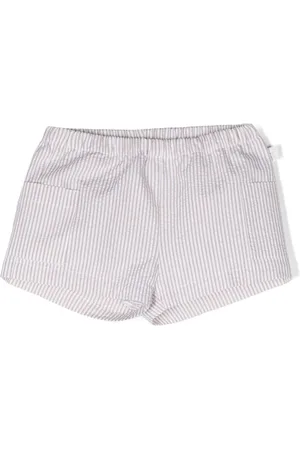 Il gufo Vertical stripes shorts