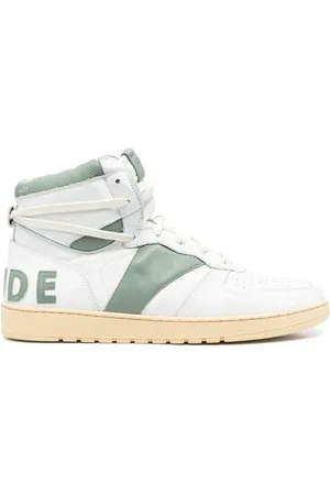 Rhude Rhecess-Hi leather sneakers