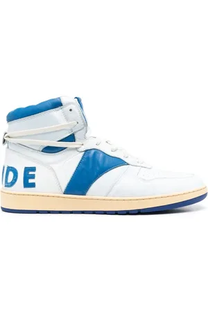 Rhude Rhecess-Hi leather sneakers