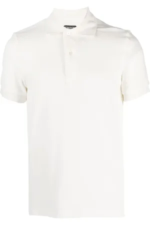 Tom Ford Cotton-blend polo shirt