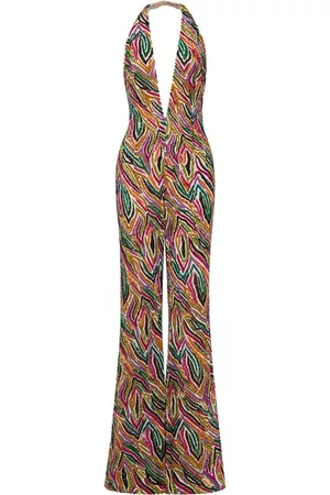 Moschino 60's sequin jumpsuit - 1888 - Multicolore
