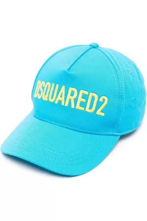 Dsquared2 Men Caps - Embroidered-logo baseball cap - Blue