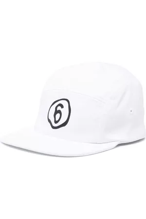 Maison Margiela Logo-print baseball cap - White