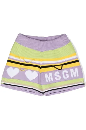 Msgm Intarsia knit shorts