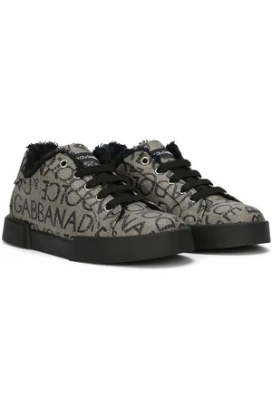 Dolce & Gabbana Portofino logo-jacquard sneakers