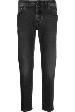 Jacob Cohen Faded slim-fit jeans - Black