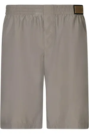 Dolce & Gabbana Logo-patch detail swim shorts