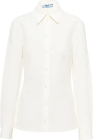 Prada Paper-based button-up shirt