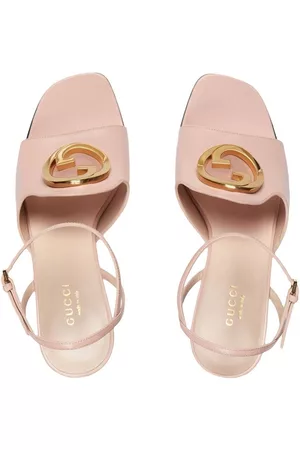 Gucci Blondie leather sandals - Pink