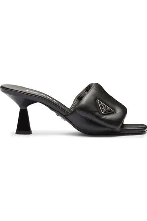 Prada Soft 65mm nappa leather sandals