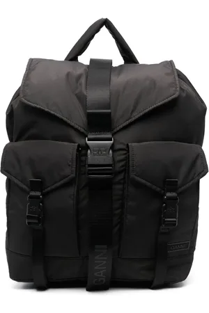 Ganni Tech multi-pocket backpack