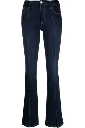 Frame High-rise bootcut jeans