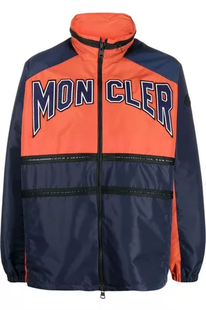 Moncler Men Sports Jackets - Copernicus colour-block windbreaker jacket - Blue