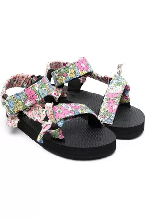 Arizona Love Sandals - Floral-print trekky sandals - Pink