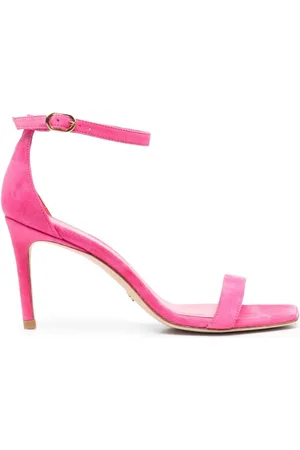 Stuart Weitzman Nudistsong 100mm suede sandals
