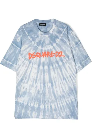 Dsquared2 Logo-print tie-dye t-shirt