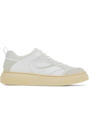 Salvatore Ferragamo Panelled low-top sneakers