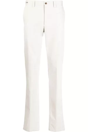 corneliani Men Skinny Pants - Mid-rise slim trousers - Neutrals
