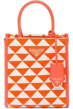 Prada Symbole embroidered mini bag