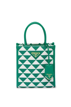 Prada Symbole embroidered mini bag
