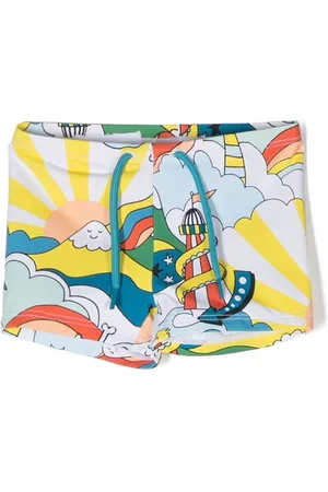 Stella McCartney Graphic-print swim shorts