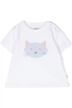 KNOT Raccoon-print short sleeve T-shirt - White