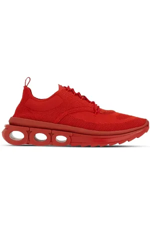 Salvatore Ferragamo Knitted running sneakers
