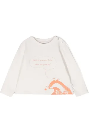 KNOT Badger long-sleeve cotton T-shirt