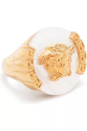 VERSACE Men Gold Rings - Medusa gold-tone ring