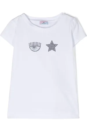 Chiara Ferragni Embellished cotton T-shirt