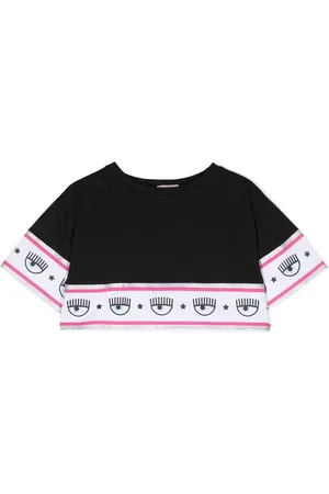 Chiara Ferragni Logo-detail cotton T-shirt
