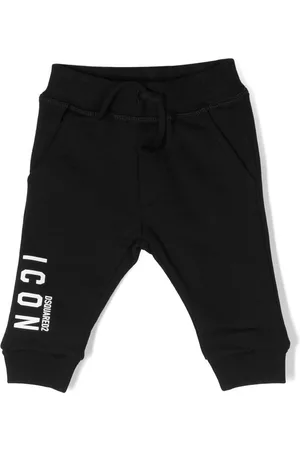 Dsquared2 Sweatpants - Icon logo-print track pants - Black