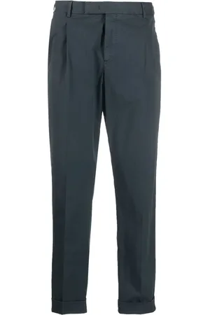 PT Torino Pleat-detail tapered trousers