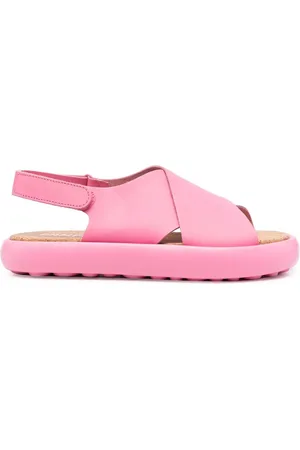 Camper Cross-strap chunky sole sandals