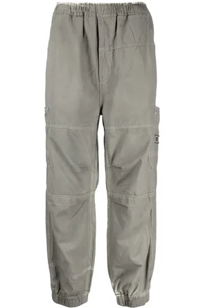 Izzue Logo-embroidered trousers