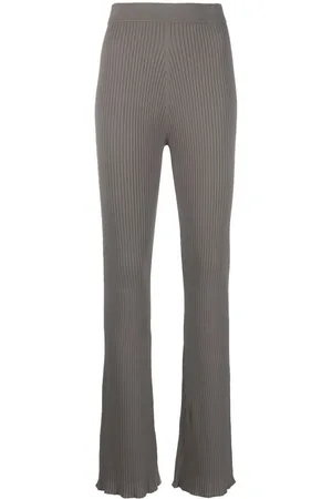 REMAIN ribbed-knit Flare Pant - Farfetch