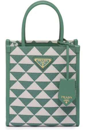 Prada Symbole embroidered mini bag