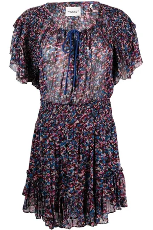 Marant Etoile Floral mini dress