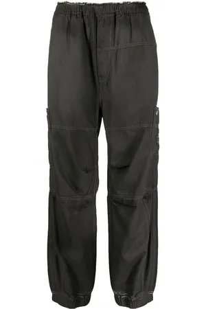 Izzue Logo-embroidered trousers